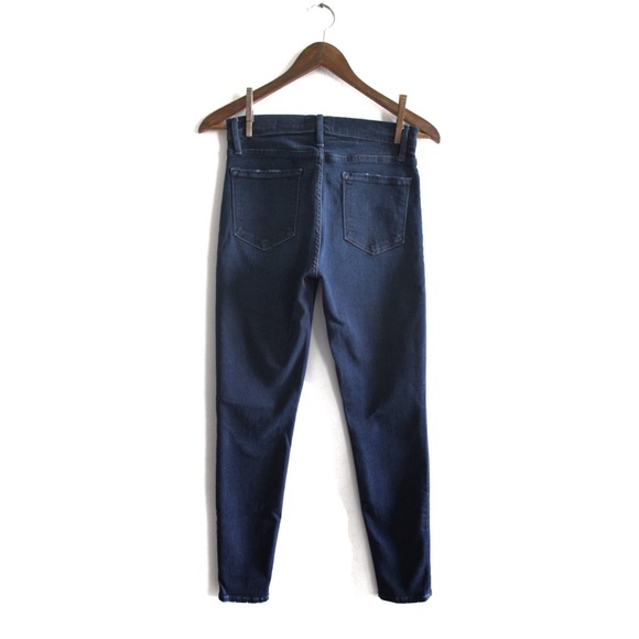 Frame Le Skinny de Jeanna Crop Lauretta Wash size 28 6 - Picture 8 of 10